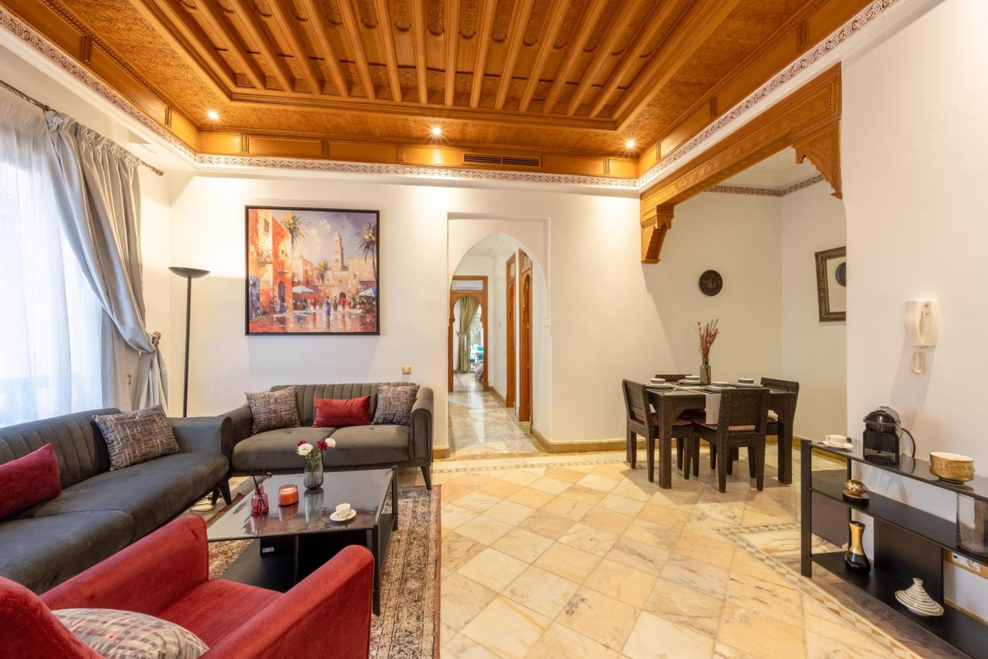Appartement De Luxe A Palmeraie Village 2 Marraquexe Exterior foto